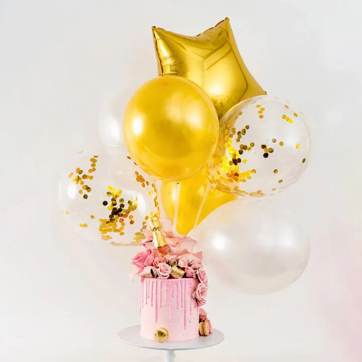 Champagne Rose Cake - Image 3