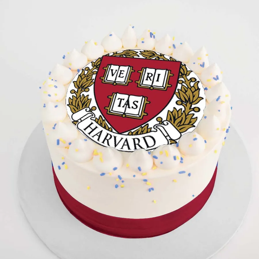 Custom School Logo Cake | Upload Your Artwork - Image 2