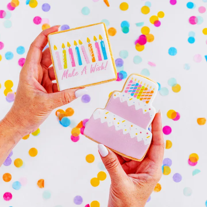 Happy Birthday Girl Cookie Gift Box | Custom Name - Image 3