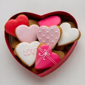 Valentine's Day Cookie Gift Box