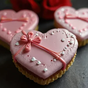 Heart Photo Cookies | Bulk with Ribbon